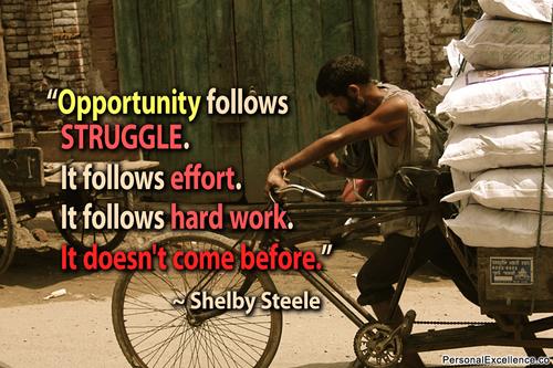 Hard work? Who needs it?(Source: Celestine Chua)