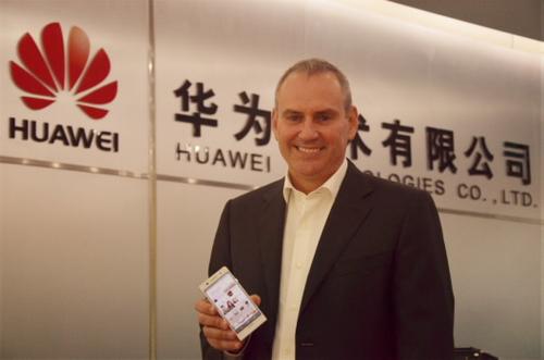 Huawei's Colin Giles is bringing all his know-how from his Nokia days to the Chinese vendor's smartphone business. (Picture courtesy of Huawei.)