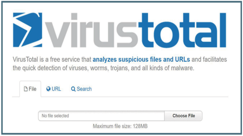 Source: www.virustotal.com</p>
<p>Adam Meyer, chief security officer of SurfWatch Labs, notes that, on the surface, the offerings of VirusTotal seem fairly simple. Sure, the site is billed as a free service that analyzes suspicious files and URLs and facilitates the quick detection of viruses, worms, Trojans, and all kinds of malware. But that simple tagline masks its full capabilities.</p>
<p>'The power behind VirusTotal is how it adds and saves the metadata and behaviors of the files it analyzes,' says Meyer. 'You can use the domain search to look at the IP history of the domain and get the current WHOIS for the domain, but VirusTotal will also show you a list of every time it detected something malicious on the site, as well as list all of the samples that attempted to communicate with the searched-for domain.'</p>
<p>Perhaps even more troubling, explains Meyer, is that attackers are also using the service, uploading new versions of their malware to test against the 56 (at last count) antivirus vendors to see if and how their new variant will be detected.</p>
<p>'The timeframe before detection is short so these malicious files must either be used fairly quickly, or the criminals could just be testing a new obfuscating method to hide already known malware from being detected to be used in a future campaign,' adds Meyer.</p>
<p>Image Source: SurfWatch Labs