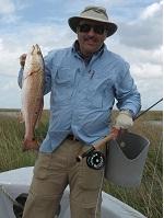 Redfish went back into the water.