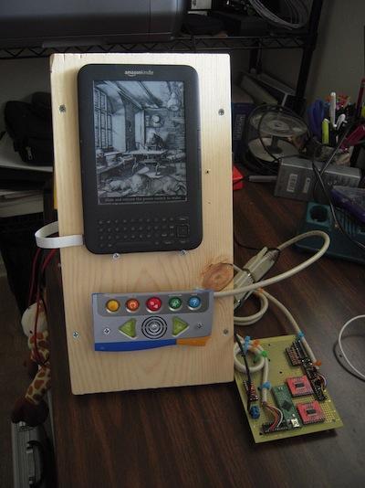 Gadget Freak Case #202: Frankenkindle -- An Easier-to-Use Kindle Modifying a Kindle enables a woman with cerebral palsy to control the e-reader easily.