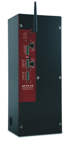 Opto 22 used its PAC automation technology and repackaged it to create the energy-monitoring appliance. The configuration is fixed with multiple inputs, no outputs, and can be mounted on a wall or panel.
 Source: Opto 22 