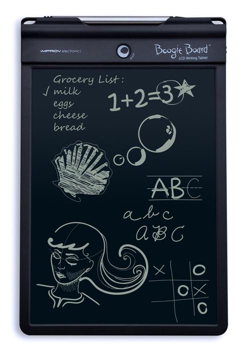 The Boogie Board Writing Tablet 10.5 from Improv Electronics.