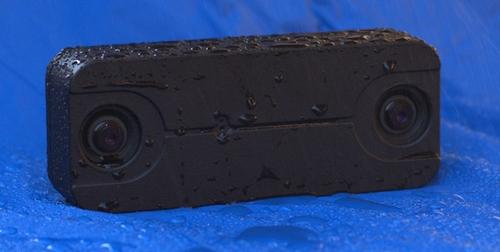 Combining stereo 3D vision with smart camera technology and a ruggedized housing, as in the handheld Hammerhead, can also simplify 2D inspection. 
(Source: QuantumVision)
