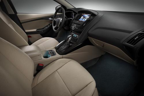 The seat fabric in Ford's new Focus EV is made of fibers from recycled 
consumer plastic water bottles and industrial plastic waste. 
Source: Ford