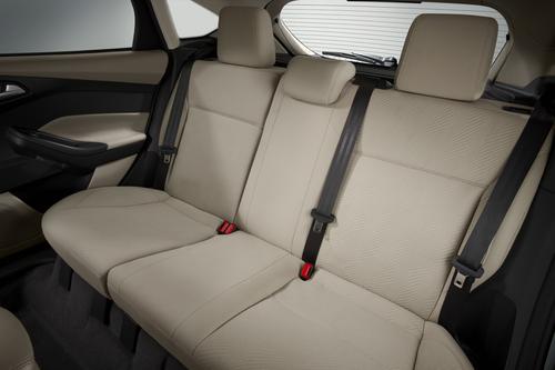 Ford and Unifi, maker of Repreve, will gather and recycle 2 million plastic bottles at CES and other shows for conversion into the Repreve seat fabric used in the 2012 Focus EV. 
(Source: Ford.)