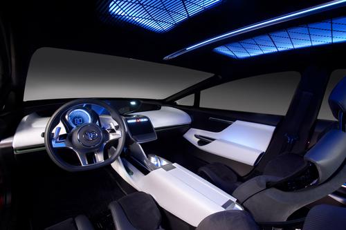 Toyota's NS4 will employ a human-machine interface built around a multitouch screen with the look and feel of a smartphone. Toyota is forming alliances with Microsoft and Intel to create seamless vehicle interfaces. 
(Source: Toyota Motors)
