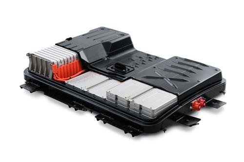 The Nissan Leaf's 480-lb battery pack is made up of 48 stackable lithium-ion modules.   (Source: Nissan)