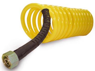 The worldwide nylon 12 shortage is forcing automakers and suppliers to look at alternative materials with chemical, heat, and salt resistance for flexible tubing. Many of these alternatives are bio-based polyamides such as extruded grades of Rhodia's Technyl eXten PA6.10.   (Source: Rhodia)