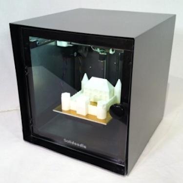 The $499 Solidoodle is fully assembled and supports a slightly bigger build area (six inches cubed) than its predecessor. (Source: Solidoodle)