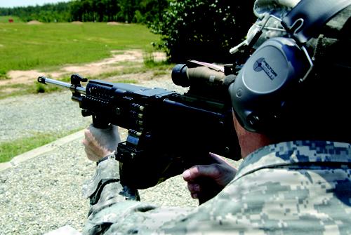 The Army has contracted with Textron to design a lighter-weight machine gun that is getting good reviews with soldiers. The machine gun is 21.5 pounds, or 41 percent, lighter than the M249 SAW, the machine gun currently used in Afghanistan.   (Source: Textron)