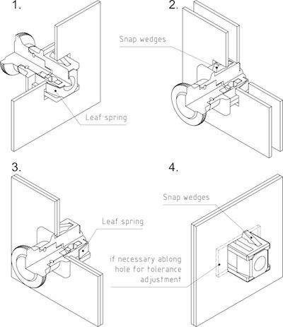 SNAP-LINE Captive Fasteners secure electronic equipment into 19-inch rack applications faster, with lower costs and less supply chain complexity than traditional captive screws.