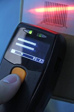 The Terraloy family of engineering-grade PLA alloys incorporate up to 40 percent bio-based content for housings and covers of electronics products, such as bar code scanners.   (Source: Teknor Apex)