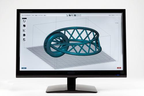 The accompanying Form software lets users generate smart support structures for complex geometries and send jobs to the printer with only a few clicks. (Source: Formlabs)