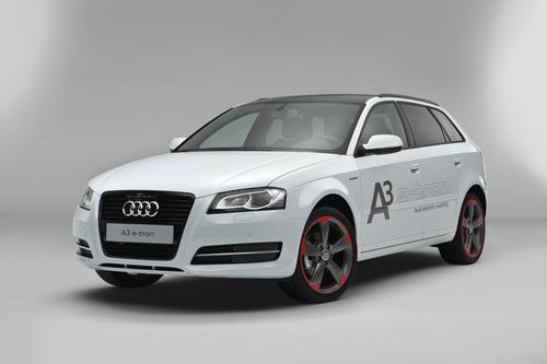 Audi's well-known A3 family car will be the luxury automaker's first to employ an electric powertrain. The plug-in hybrid version of the car will launch in 2014.   (Source: Audi)