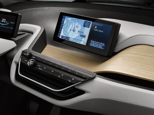The i3 Coupe is networked to the outside world via BMW i ConnectedDrive. (Source: BMW)