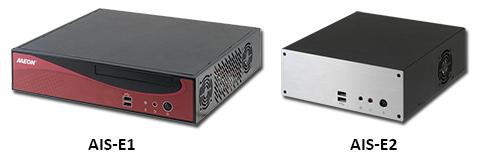 The AAEON AIS-E1 and AIS-E2 embedded servers feature Intel Core i7/i5/Celeron processors and can be used to power intelligent automation solutions in factories and buildings, as well as enable IP surveillance and advanced digital sign solutions.   (Source: AAEON)