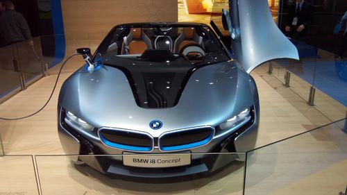 BMW's hybrid electric i8, which is expected to hit the streets in 2014, will use two distinct drive systems. The front axle will employ the i3's 170HP electric motor, while a 220HP, three-cylinder internal combustion engine will drive the rear. Using that arrangement, all four wheels of the i8 will be driven at the same time, in a manner similar to that of an all-wheel-drive vehicle. (Source: Design News)