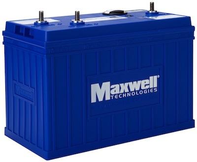 Maxwell Technologies’ ultracapacitor-based Engine Start Module.