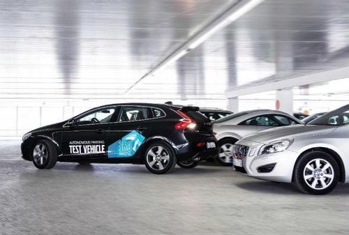 Volvo says its prototype enters and navigates a car park and then finds and parks in an available spot.