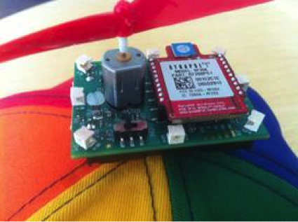 Compensating for the mismatch between motor shaft diameter and the propeller hole flummoxed the designers of the Mesh Network Propeller Beanie used for a popular Design West 2013 Speed Training Workshop.