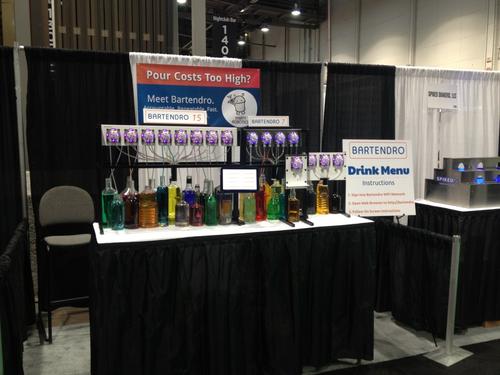 Figuring out an affordable and accurate liquid dispensing technology was a challenge for the designers of the Bartendro robotic drink making machine.