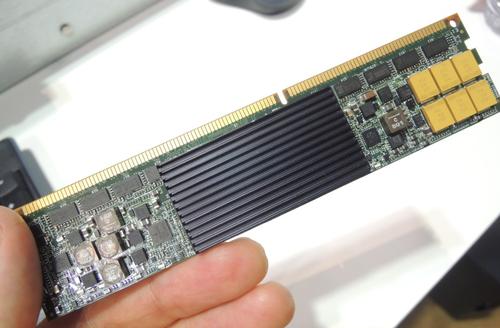 Smart Solutions' new UltraDIMM (click here for a larger version).