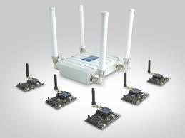 Waspmote modules along with router via Digi at $200.00+ per module.