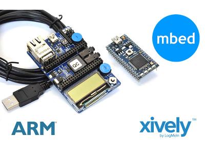 Xively Jumpstart Kit via Adafruit at $124.95.