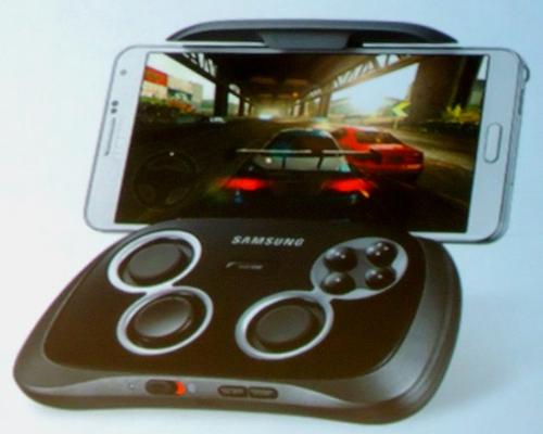 The audience loved a mobile game controller, but Samsung did not say if it is a product or a concept.