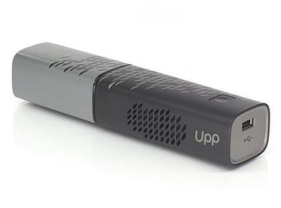 The $199 Upp personal energy device is a portable hydrogen fuel cell that claims to provide at least one week of charge to even the most power-hungry smartphones.