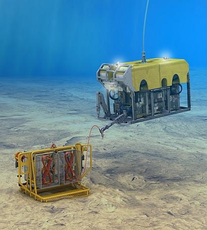 Siemens is currently developing power technology intended for use in self-sufficient deep sea factories located thousands of meters under water that must be able to operate reliably for decades. (Source: Siemens)
