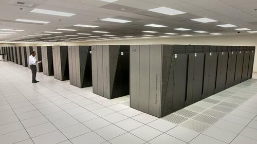 IBM Blue Gene/Q Sequoia supercomputer at Lawrence LivermoreNational Labs ran the winning bubble simulation.(Source: Lawrence Livermore National Labs)
