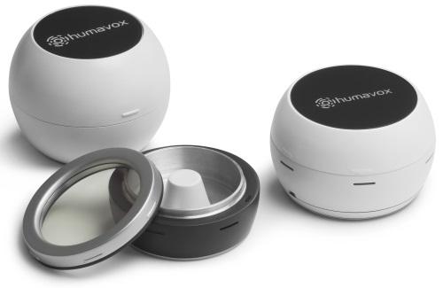 Humavox eases the job for users -- and keeps them safe -- by placing objects under charge with its RF technique in a Faraday cage.