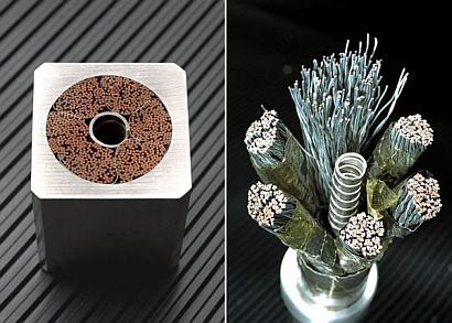 Key to the new superconducting cable design is the interweaving technique used, which makes them less susceptible to heating and able to withstand the forces inside the reactor for a longer time. (Courtesy University of Twente)