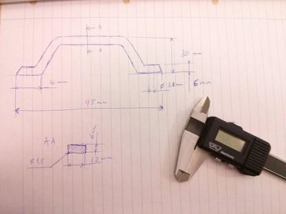 Sketching out a part to be designed in CAD.(Source: Creative Tools)