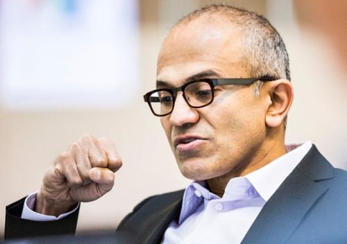 An engineer by training, Nadella takes charge of a company with about 100,000 employees and $77 billion in revenue.