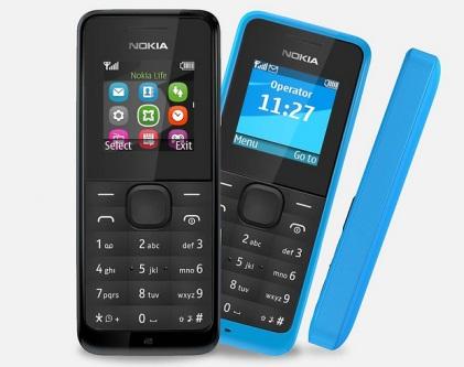 The Nokia 105, a voice-and-text feature phone, is priced at $20. It runs on Nokia's Symbian Series 30 OS and offers support for text message, an alarm clock, an FM radio, reminders, and a few simple games, like Sudoku.But it can't surf the web.