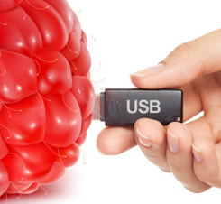 For more information, see Christian Cawley's blog about How to add USB storage to a Raspberry Pi. (Source: makeuseof)