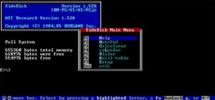 Borland's Sidekick, introduced in 1984, did things Apple patented for the 2007 iPhone, Samsung claimed.