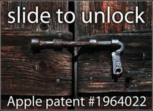 This is one version of a couple of efforts on the Web to lampoon one patent in the Apple v. Samsung case.