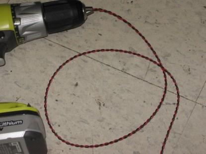A neat twisted cable. (Click here for a larger image.)