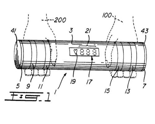 Claim language related to this diagram from a patent is in question in the case before the Supreme Court.