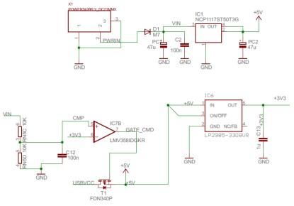 Subset of the Arduino Mega schematic diagram.(Click here to see a larger image.)