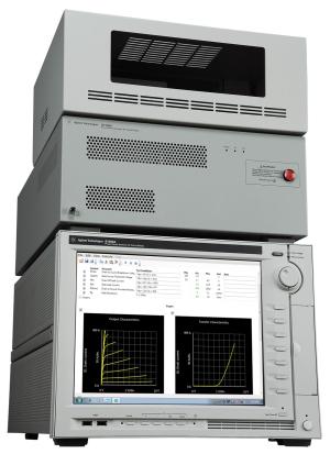 The Agilent B1506A Power Device Analyzer is a complete solution that can help identify substandard devices under actual circuit operating conditions, including a wide voltage and current range (3 kV and 1500 A) and a wide temperature measurement range (-50 degrees C to +250 degrees C).