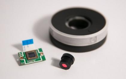CENTR, integrated with four CMOS image sensors and Movidius vision processor, creates 360 degrees 4K footage in real-time.