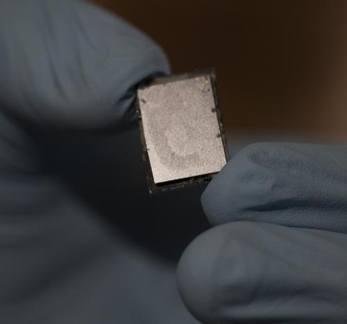 This structural material is actually a super-capacitor that could store energy in a devices case rather than require an extra battery component.
(Source: Vanderbilt University)