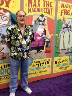I think my dad would have been tremendously proud to see this 'Max The Magnificent' poster from the EE Times Fantastical Theatre of Engineering Innovation at EE Live! 2014.