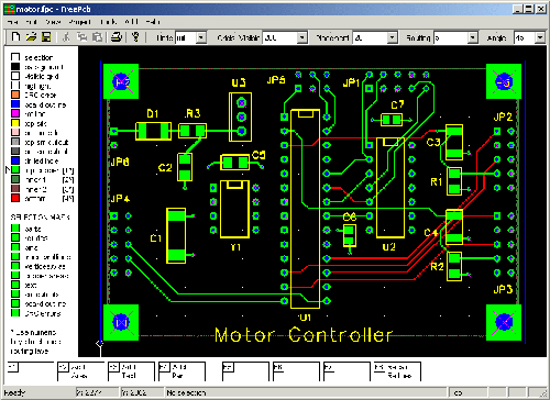 Why should circuits have all the fun when it comes to free design software? Where is the love for PCBs -- and the free software tools for design and editing? The answer is they do, in the form of FreePCB, which allows users to design and edit PCB schematics using a simple graphical interface. The interface won't win any awards for the 2D graphics themselves, however its 'beauty' lies in its functionality. Users are able to design PCBs with up to 16 copper layers at a maximum size of 60 X 60-inches! To put that into perspective, that's a 5-foot square motherboard! The software suite provides the all the tools needed for PCB layouts, including English and metric functions, Ivex Design International, PCB Matrix and IPC libraries. FreePCB also comes with Footprint Wizard/Footprint Editor
for footprint design and editing, design rule checker and the ability to import and export PADS-PCB netlists. The software is designed to work under Windows, however it can run on Mac and Linux-based systems using Virtual Box or Wine through the MacPorts application.
More information: FreePCB.