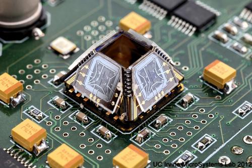 DARPA's Micro-Technology for Positioning, Navigation, and Timing (Micro-PNT) program. The goal of Micro-PNT is to develop technology to break away from DoD's dependence on GPS and create a self-contained, chip-scale inertial navigation and precision guidance for munitions, as well as for mounted or dismounted soldiers.